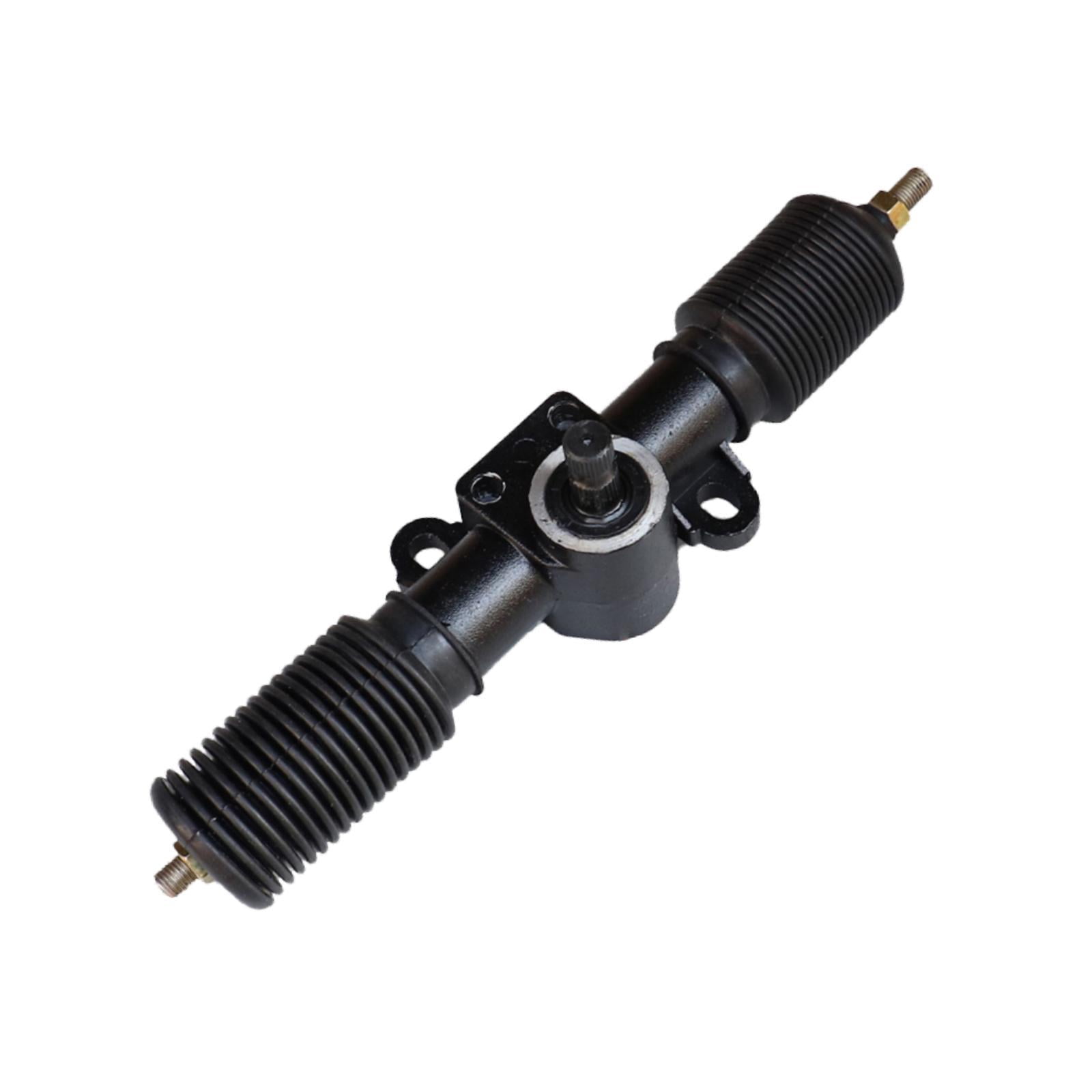simhoa Power Steering Gear Pinion Assy Go Kart Accessories Steering Box Assembly for UTV Buggy Motorcycle ATV Karting Quad Bike 325mm A