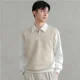 thumbnail image 3 of Sudaderas de manga larga para hombre Tendencias de moda 2024 Otoño coreano Polos para hombre Ofertas de ropa elástica Jersey social informal, 3 of 5