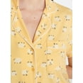 thumbnail image 6 of Joyspun Women's Dreamy Soft Collection Notch Collar Top and Shorts Pajama Set, 2-Piece, Sizes XS-3X, 6 of 7