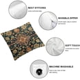 thumbnail image 4 of HENGT William Morris Vintage Floral Throw Pillow Covers Home Art Deco Pillowcase Square Pillow Case Cushion Cover for Bed Sofa Living Room Car Indoor and Outdoor 2 pcs, 4 of 6