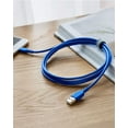 thumbnail image 6 of Anker Powerline II Lightning Cable 6ft Data Sync Charging for iPhon, MFi Certified |Blue, 6 of 6
