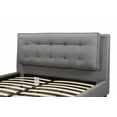 thumbnail image 3 of Jason King Platform Bed, Grey, 3 of 5