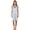 Blue, variant on Women's Poly Cotton Sleeveless Nightgown Chemise