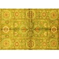 thumbnail image 1 of Ahgly Company Indoor Rectangle Oriental Yellow Traditional Area Rugs, 3' x 5', 1 of 4