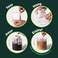 thumbnail image 2 of Copper Cow Coffee Pour Over Single-Serve Vietnamese Coffee Pouches (12 pack) | Classic Black | Dark Roast | Convenient Vietnamese Ground Coffee Packets, 2 of 6