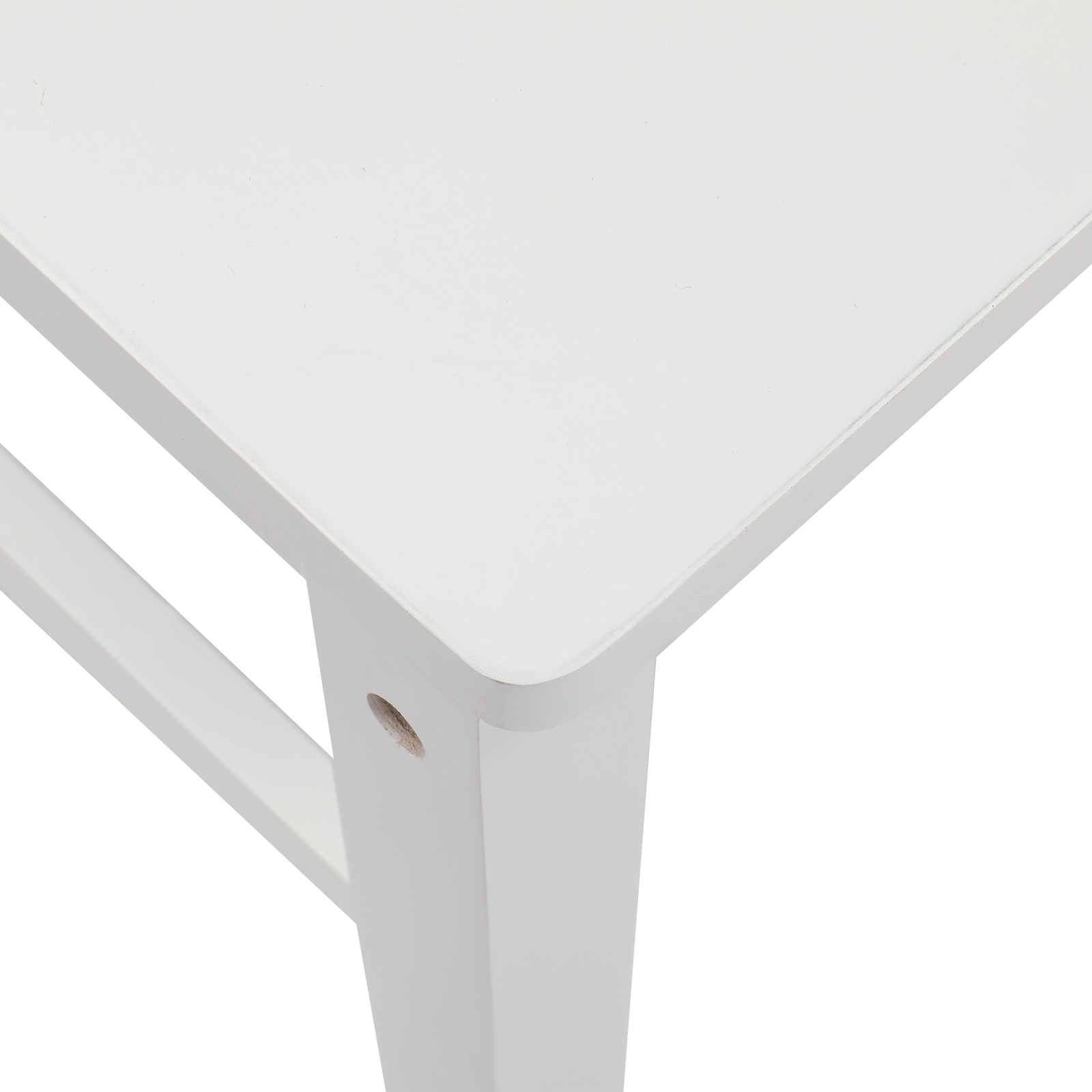 Flip Top Kids Table and Chair Set, White P2-Grade MDF Activity Desk with Storage Compartment, Ergonomic Study Play Set for Bedroom Playroom Age 3+