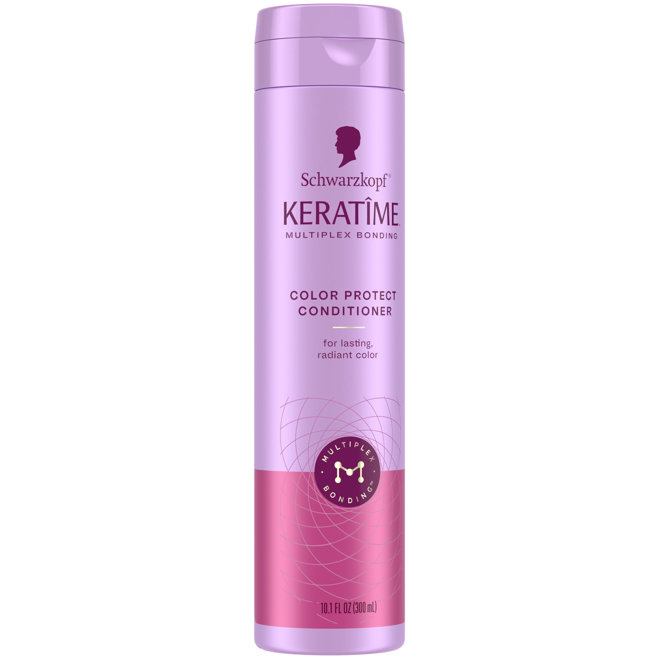 Schwarzkopf KERATIME Color Protect Conditioner for Color-Treated Hair, 10.1 fl oz