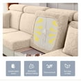 thumbnail image 7 of Universal Stretch Sofa Cushion Cover | Water-Repellent & Anti-Slip Slipcover Replacement | Fits W 50-65cm L 50-63cm H 5-20cm | 1 Piece, 7 of 7