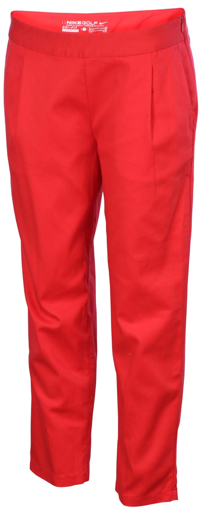 red nike golf pants