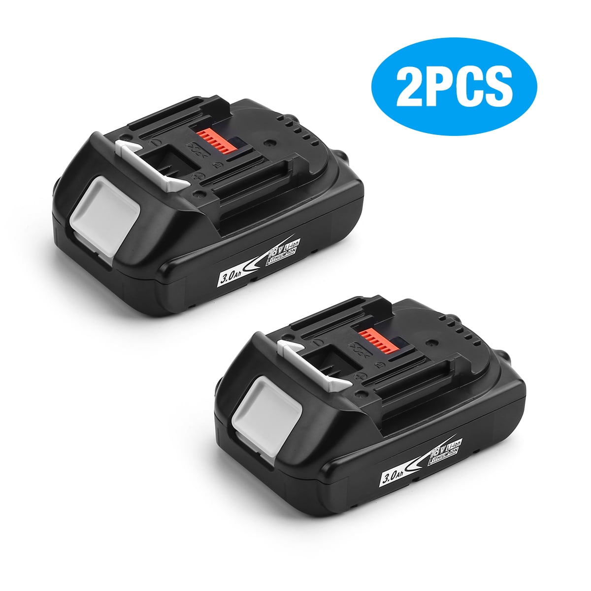 2PCS for  Makita 18V 3.0AH Battery for BL1830 BL1840 BL1860-2 LXT Lithium-Ion 