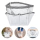 thumbnail image 5 of Bolsa de malla plegable: pequeña bolsa de aseo para viajes, para exteriores, playa, baño, organizador colgante para baño, viajes, gimnasio y playa., 5 of 7