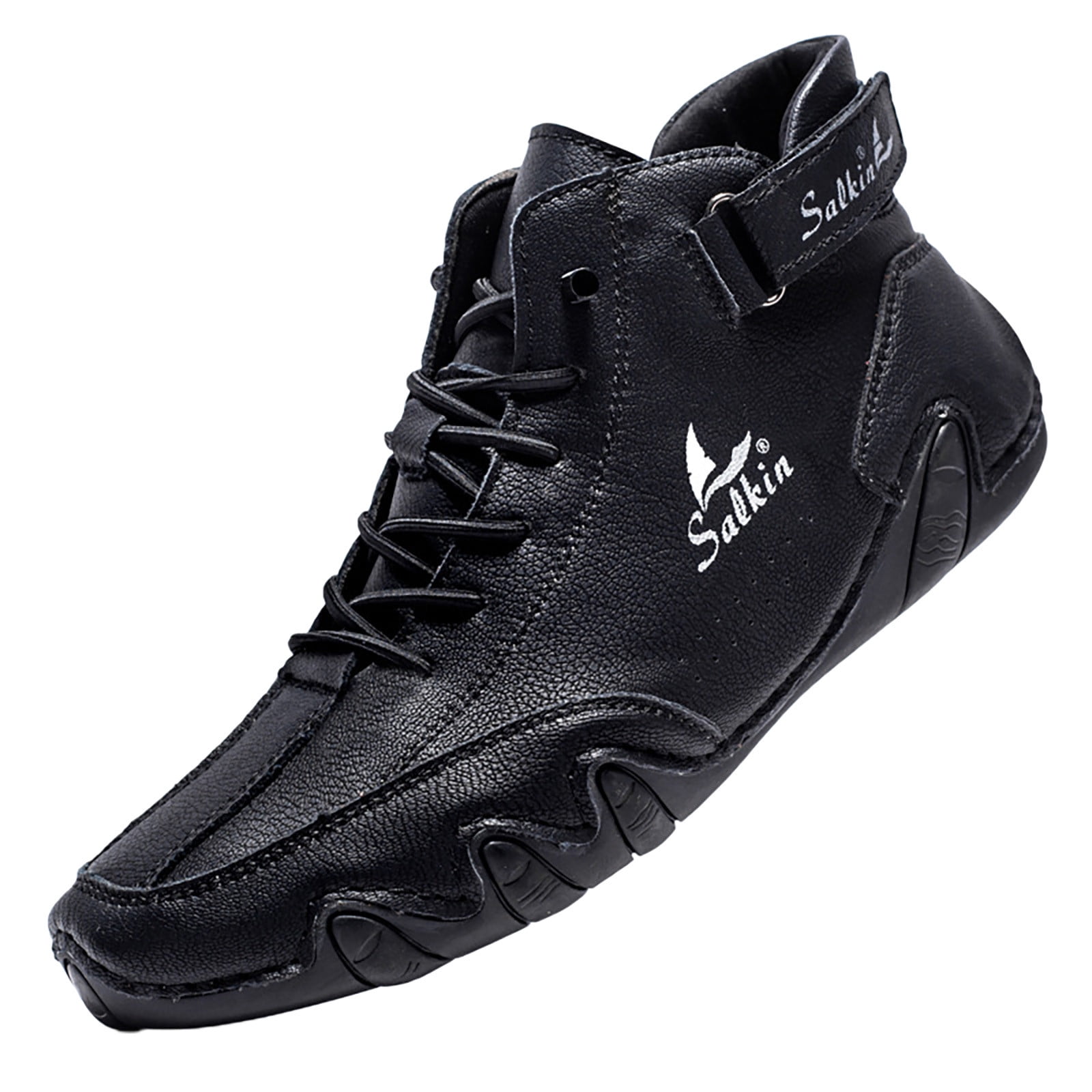 Mepaouo Men's Barefoot Hiking Shoes Lightweight Lace up Walking Fashion Sneakers for Running Climbing