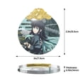 thumbnail image 4 of Demon Slayer Tokito Muichiro Glass Round Pendant Christmas Decoration Ornament For Christmas Tree, Home & Holiday Decor Gold, 4 of 7