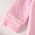thumbnail image 6 of shoper Floral Print Girls Two Piece Set Long Sleeve Top and Pants Casual Outfit for Toddlers, 2T Girls Clothes, 6 of 6