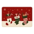thumbnail image 2 of Christmas Themed Living Room Floor Mat Soft Non Slip Area Rug Festive Winter Holiday Decorative Carpet Washable Xmas Mat For Sofa Bedroom, 2 of 6