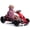 red, variant on Kojooin Go Kart for Kids,24V Battery 300WX2 Motors Pedal On Foot Go Cart,8MPH High Speed Drifting Car with Slow Start Function,Rose red