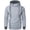 Gray, variant on Wyobmus Mens Cardigan Hoodies Casual Slant Zip Pull Over Loose Long Sleeve Solid Hooded Coat Gray