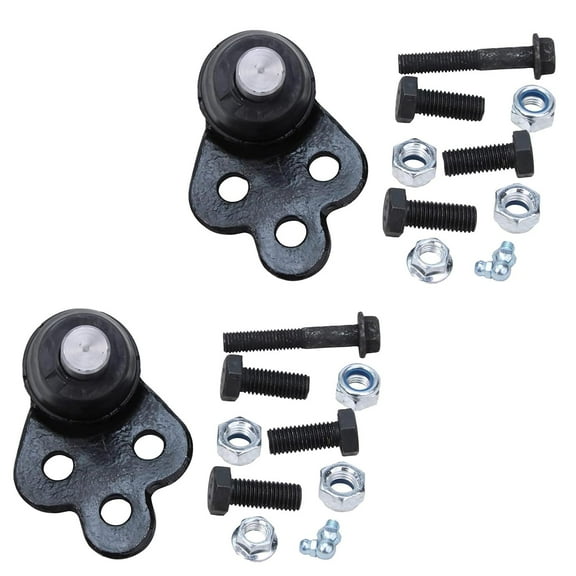 Detroit Axle - Front 2pc Ball Joints for Chevy Cobalt Pontiac G5 Saturn Ion Pontiac Pursuit, 2 Lower Ball Joints Set Replacement