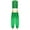 Green&Green, variant on renvena Mens Arabian Prince Outfit Sleeveless Satin Vest with Pants Sets Dance Performance Costume Green&White S