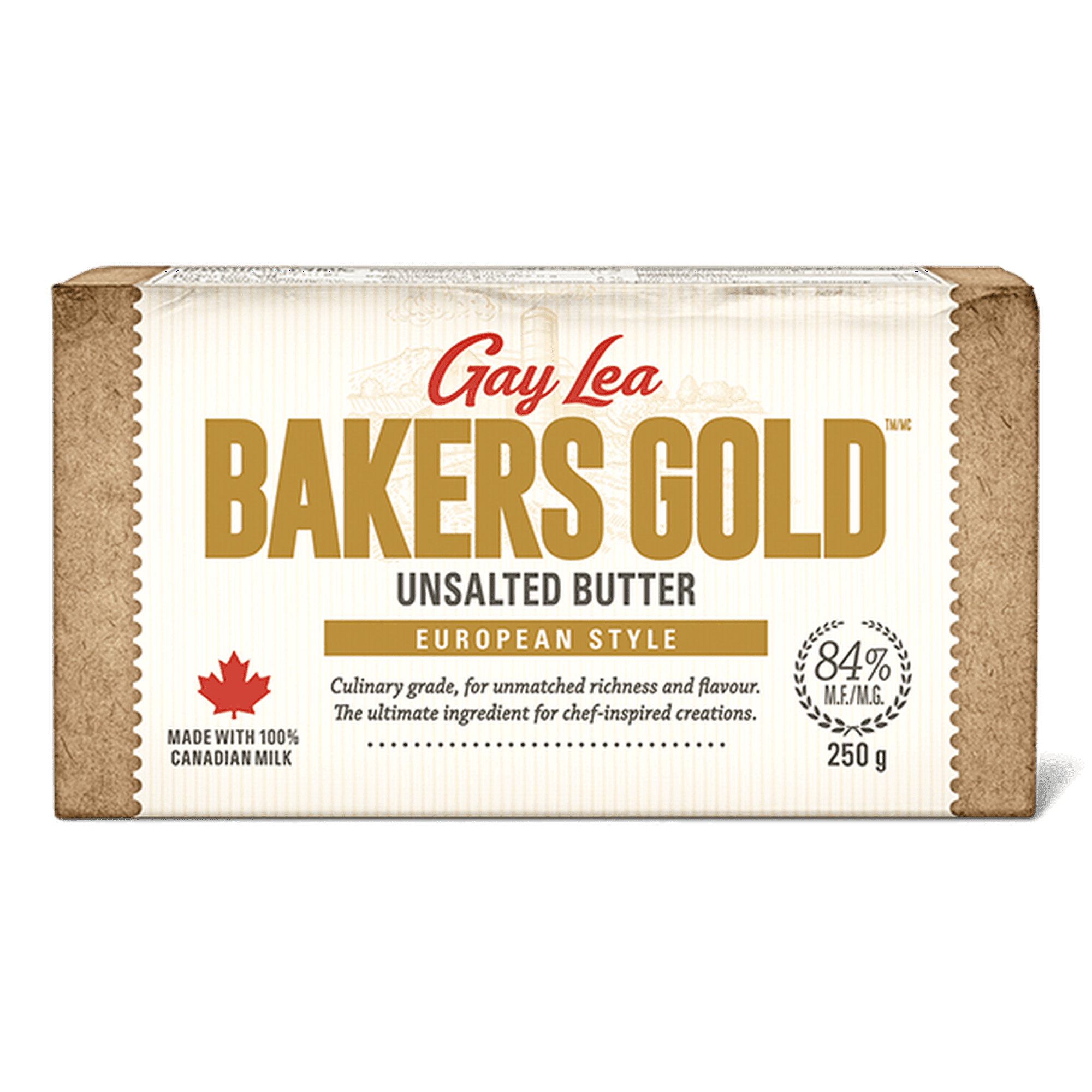 Gay Lea Butter 84% Baker's Gold 250g 250g