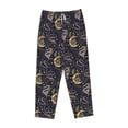 thumbnail image 4 of Goofa Snake Sleep Printed Soft Pajama Pants for Women, Wide Leg Comfy Casual Lounge Yoga Pants-Medium, 4 of 9