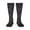 2 Black-1, variant on Colorful Birds Knee Socks, High Socks Long Stretchy Sock Women Knee High Stocking, Long Socks for Women