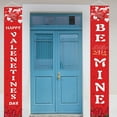 thumbnail image 5 of 2PCS Happy Valentines Day Banner for Valentines Day Decor Red Heart Valentines Day Door Porch Signs Decorations for Home Wall School Office Indoor Outdoor Party Supplies Decor, 5 of 7