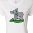 thumbnail image 4 of Inktastic Autism Support Elephants Women's T-Shirt, 4 of 5