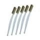 thumbnail image 3 of Juego de 5 cepillos de alambre para limpieza con cerdas de alambre y agarre ergonómico Oro, 3 of 9