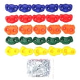 thumbnail image 3 of 25 soportes de escalada en roca para niños, soportes de pared para escalada en roca, juguetes para niños, soportes coloridos para escalar árboles, Sin cuerda, 3 of 8