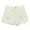 White, variant on Womens Jeans Ripped High Waisted Denim Shorts Stretchy Shorts Daily Loose Trendy Delicate Durable Grey Pants Sizes M