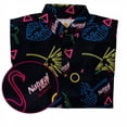thumbnail image 3 of Natural Light Naturdays Retro Tropical Bros. Hawaiian Shirt-Small, 3 of 4