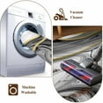 thumbnail image 4 of Black Gray Marble Bathroom Rug Washable 2x3 Entryway Rug Non Slip Vintage Golden Abstract Patterned Front Door Mat Low Pile Indoor Doormat Throw Floor Carpet for Kitchen Bedroom Entrance, 4 of 8