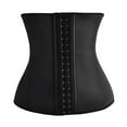 thumbnail image 1 of Women's Latex Rubber Waist Trainer Corset Body Shaper! - Black 6XL, 1 of 4