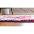 thumbnail image 4 of Unique Loom Tapis Moderne Géométrique Marocain à Motifs Treillis, 2 x 3 Pieds, Multi/rouge, 4 of 5