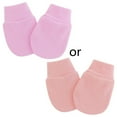 thumbnail image 5 of Newborn for Protection Face Scratch Hands Gloves Solid Color No Scratch Mittens Infant Boy Girl Handguard Gloves Hand So, 5 of 14