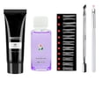 thumbnail image 2 of No-Base Extension Gel Set S286-08N - Quick Nail Extension Gel Kit with Stickers & Glue, Acrylic Nail Enhancement Set 30Ml, Nail Extension Easter Mother'S Day False Nail Makeup Organizers, 2 of 9
