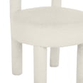 thumbnail image 3 of Carmel Cream Boucle Dining Chair, 3 of 6
