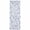 Blue, variant on Pink Leaf Door Curtains for Door Window, French Sidelight Front Back Door Curtains With Tieback, Modern Botanical Foliage Plant Country Flower Kitchen Rod Pocket Drapes Panel, 54"x72"