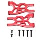 thumbnail image 1 of Brazo oscilante inferior RC de aleación de aluminio de repuesto para brazo de suspensión delantera RC para Arrma para INFRACTION 1/8 RC Car Rojo, 1 of 10