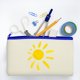 thumbnail image 5 of 10 Piezas Estuche de Lápices de Tela Bolsas de Maquillaje de Lona Lona en Blanco de Bricolaje 21 x 12 cm Lote Bolsa de Tela, Se Puede Usar para Graffiti, Impresión Bolsa de Viaje Hecha a Mano de Bricolaje Multifuncional JM Rojo Verde, 5 of 5