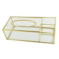 thumbnail image 1 of funda transparente para porta pañuelos Espejo de Rectangular caja de pañuelos soporte servilletero organizador soporte de escritorio Accesorios Fanmusic funda transparente para porta pañuelos, 1 of 7