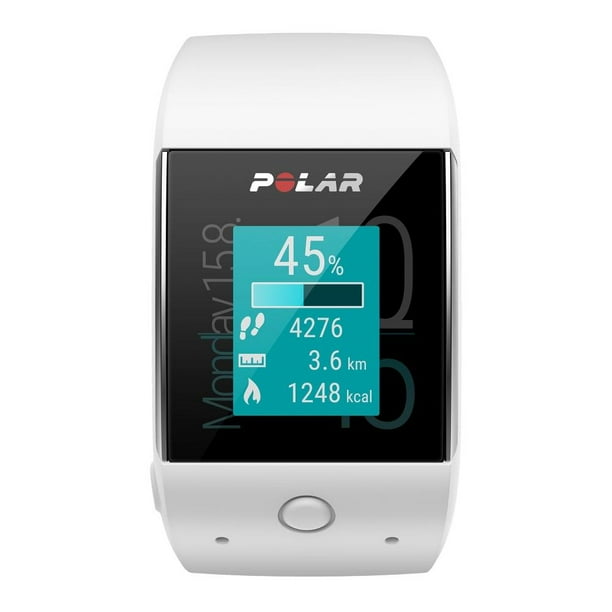 Reloj Deportivo Polar M600 Blanco Bodega Aurrera en línea