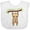 AA-White, variant on Inktastic Cute Sloth 2nd Birthday Boys or Girls Baby Bib