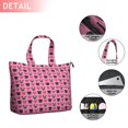 thumbnail image 2 of Pink Pug Puppies Travel Tote Bags for Women Carry On,Large Weekender Bags for Women Travel,Multi Functional Duffle Bag for Work,Shopping,Sports, 2 of 5