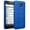 Blue, variant on Case for Jitterbug Smart2, Nakedcellphone Slim Ribbed Rubberized Hard Shell Cover [with Kickstand] for GreatCall Jitterbug Smart2 Phone (5049SJBS2, Smart-2)