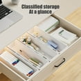 thumbnail image 5 of Adjustable Kitchen Cabinet Storage Box | Expandable Organizer for Snacks & Pantry Items | White Plastic Container 29-47cm | Multipurpose Home Organization, 5 of 6