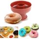 thumbnail image 2 of Molde de plástico para hacer rosquillas de 4 piezas, molde para hacer pasteles y panadería, herramienta para hornear en la cocina, 2 of 5