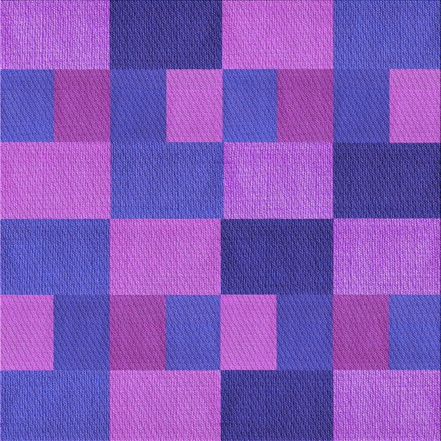 Ahgly Company Tapis d'Intérieur Lavable en Machine Carré Transitionnel Néon Violet, 5 Pieds Carré