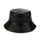 thumbnail image 2 of Sombrero de pescador unisex Skymirror, impermeable, holográfico, ajustable, de piel sintética, con parte superior plana, para uso diario., 2 of 7
